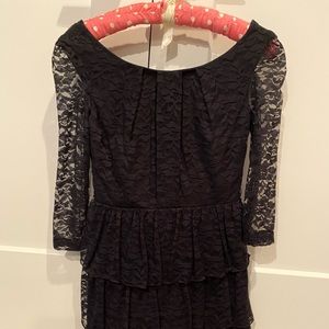 Black Lace Dress